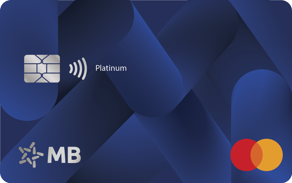 Mb Card Color Thẻ tín dụng quốc tế MB Mastercard Platinum