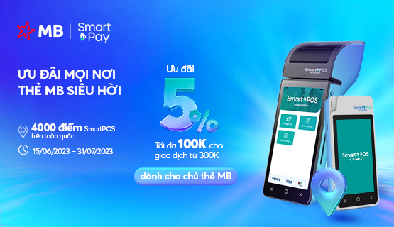 [MB x SmartPay] Ưu đãi mọi nơi - Thẻ MB siêu hời