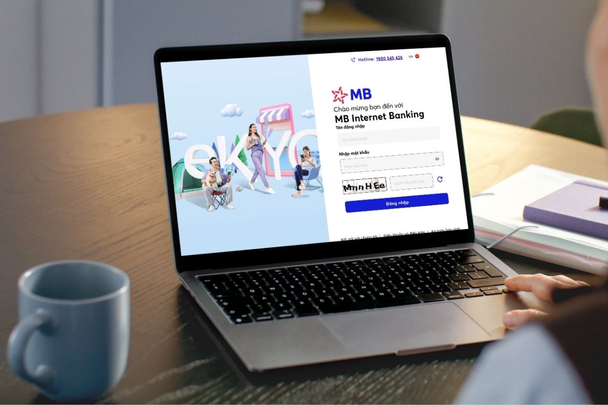 Tra cứu hạn mức thẻ tín dụng qua MB Internet Banking