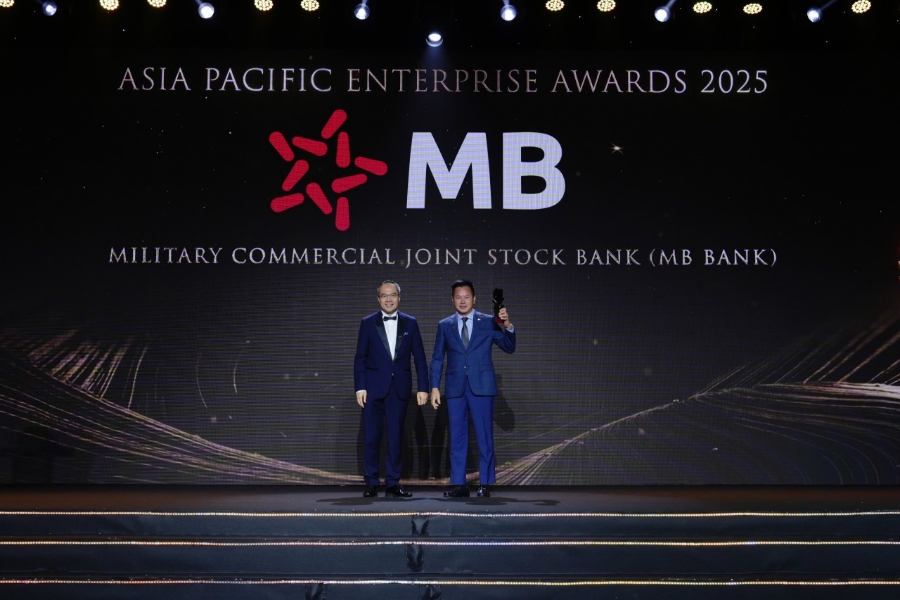 MB lần thứ sáu liên tiếp được vinh danh “Doanh nghiệp xuất sắc châu Á” năm 2025