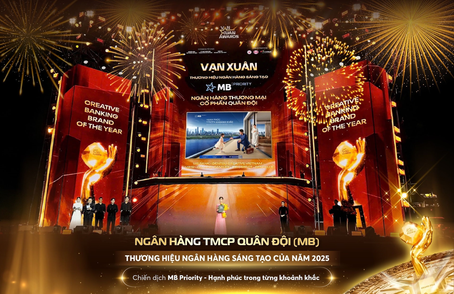 MB nhận cú đúp giải thưởng ngân hàng sáng tạo và chiến dịch quảng cáo ấn tượng
