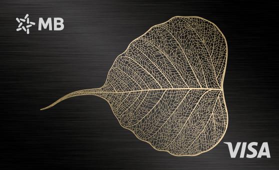 Thẻ đa năng MB Visa Hi Collection Kim loại